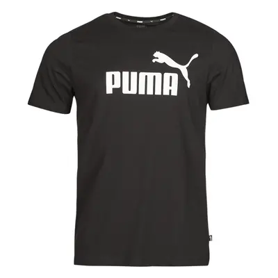 Puma ESS LOGO TEE Černá