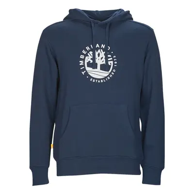 Timberland Refibra Logo Hooded Sweatshirt (Regular LB) Černá