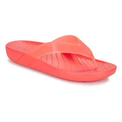 Crocs Crocs Splash Glossy Flip Červená