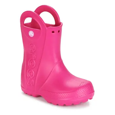 Crocs HANDLE IT RAIN BOOT Růžová