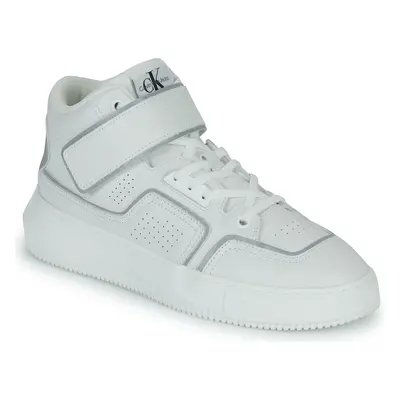 Calvin Klein Jeans CHUNKY CUPSOLE LACEUP MID M Bílá