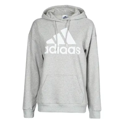 adidas BL OV HOODED SWEAT Šedá