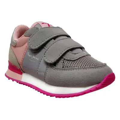 Pepe jeans Sydney basic girl velcro Šedá