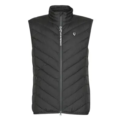 Emporio Armani EA7 TRAIN CORE SHIELD M DOWN LIGHT VEST Černá