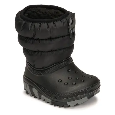 Crocs Classic Neo Puff Boot T Černá