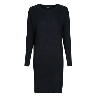 Only ONLFIA KATIA L/S DRESS CC KNT Černá