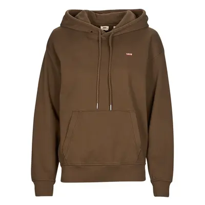 Levis STANDARD HOODIE Hnědá