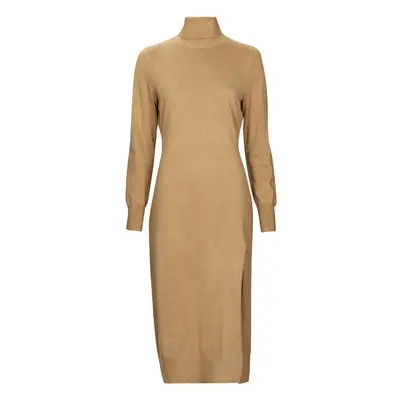 MICHAEL Michael Kors EASY TNK SLIT MIDI Béžová