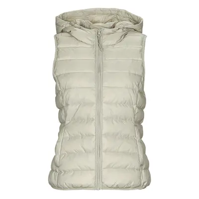 Only ONLNEWTAHOE HOOD WAISTCOAT Bílá