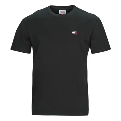 Tommy Jeans TJM CLSC TOMMY XS BADGE TEE Černá