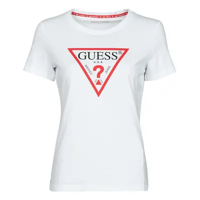 Guess SS CN ORIGINAL TEE Bílá