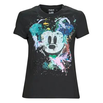 Desigual TS_MICKEY CRASH Černá