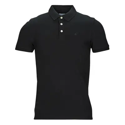 Jack & Jones JJEPAULOS POLO SS Černá