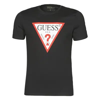 Guess CN SS ORIGINAL LOGO TEE Černá