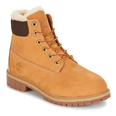 Timberland 6 IN PRMWPSHEARLING LINED Hnědá