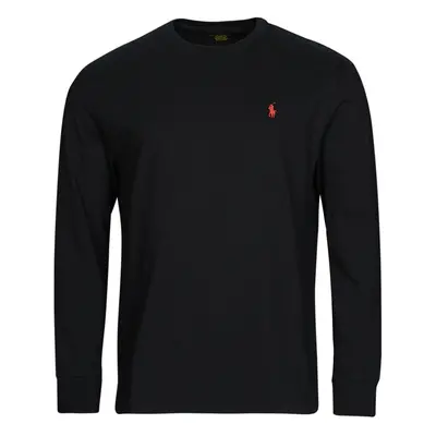 Polo Ralph Lauren K224SC08-LSCNCLSM5-LONG SLEEVE-T-SHIRT Černá