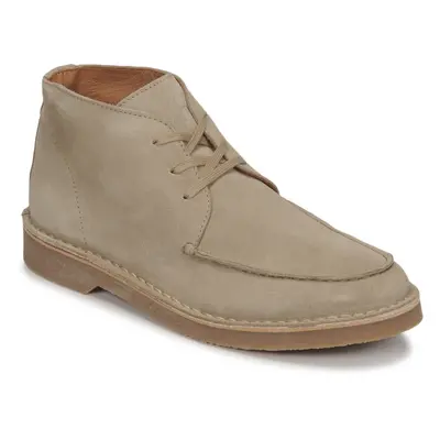 Selected SLHRIGA NEW SUEDE MOC-TOE CHUKKA Béžová