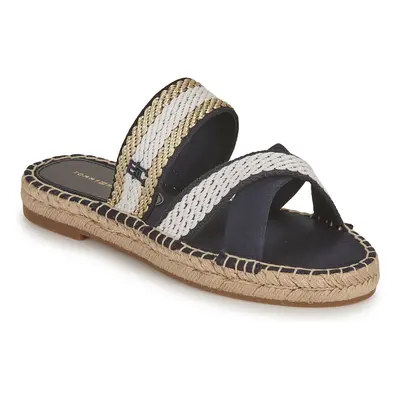 Tommy Hilfiger GOLDEN WEBBING SANDAL Tmavě modrá