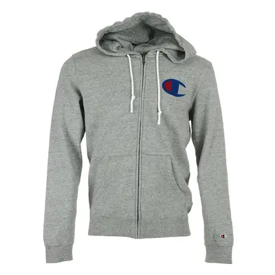 Champion Hooded Full Zip Sweatshirt Šedá