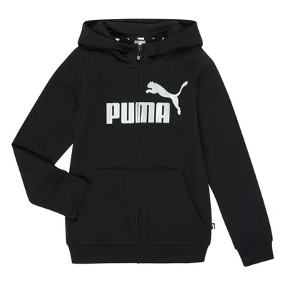 Puma ESS FZ HOODY Černá