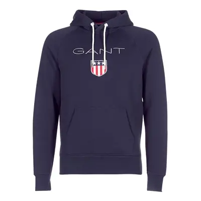 Gant GANT SHIELD SWEAT HOODIE Modrá