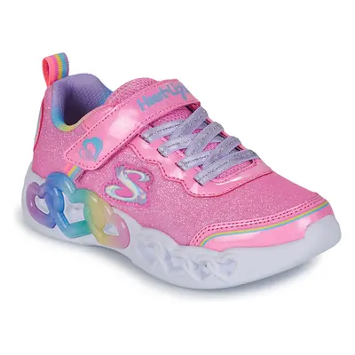 Skechers INFINITE HEART LIGHTS Růžová