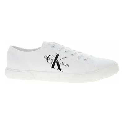 Calvin Klein Jeans Pánská obuv YM0YM00306 White Bílá