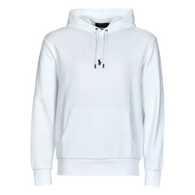 Polo Ralph Lauren SWEATSHIRT DOUBLE KNIT TECH LOGO CENTRAL Bílá