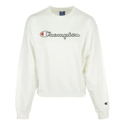 Champion Crewneck Sweatshirt Bílá