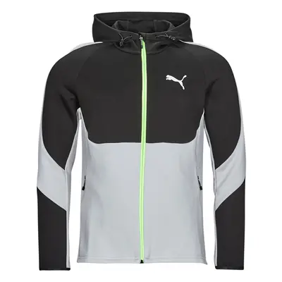 Puma EVOSTRIPE FULL ZIP HOODIE Černá