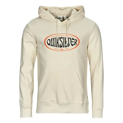 Quiksilver IN CIRCLES HOODIE Béžová