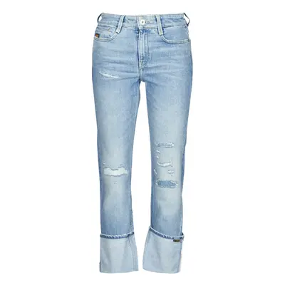 G-Star Raw NOXER HIGH STRAIGHT WMN Modrá