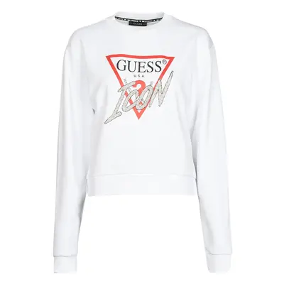 Guess ICON FLEECE Bílá