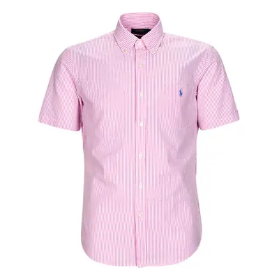 Polo Ralph Lauren CHEMISE COUPE DROITE EN SEERSUCKER Růžová