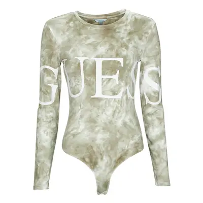 Guess LS GUESS LOGO Khaki