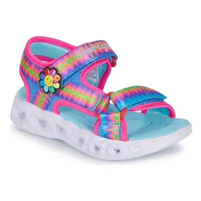 Skechers HEART LIGHTS SANDALS Růžová