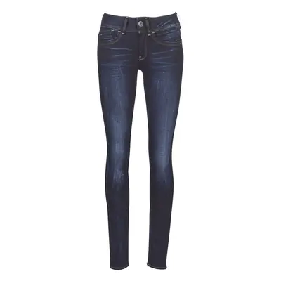 G-Star Raw LYNN MID SKINNY WMN Modrá