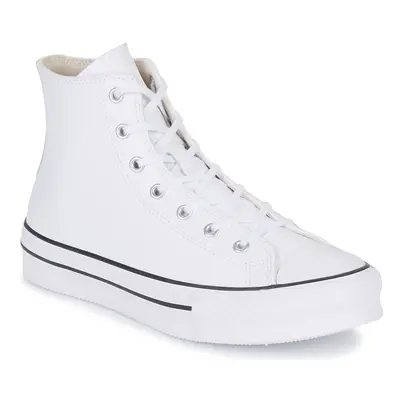 Converse Chuck Taylor All Star Eva Lift Leather Foundation Hi Bílá