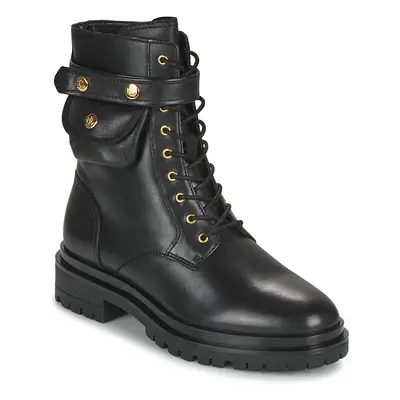 Lauren Ralph Lauren CAMMIE-BOOTS-MID BOOT Černá