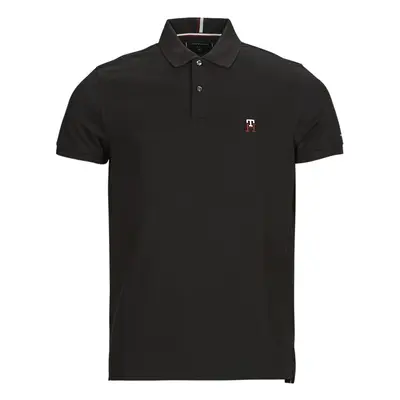 Tommy Hilfiger MONOGRAM SMALL IMD REG POLO Černá