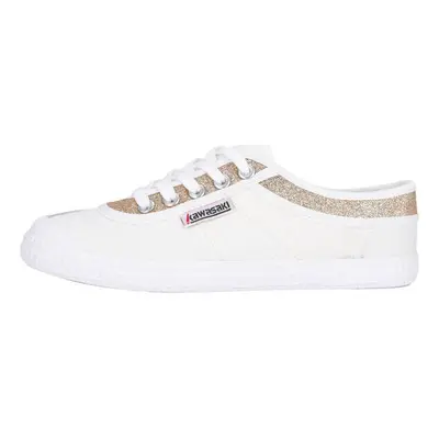 Kawasaki Glitter Canvas Shoe K194522-ES 8890 Gold Bílá