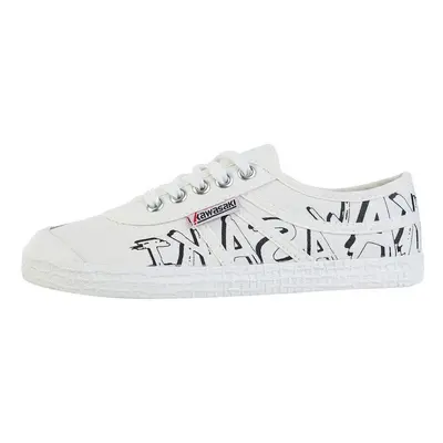 Kawasaki Graffiti Canvas Shoe 1002 White Bílá