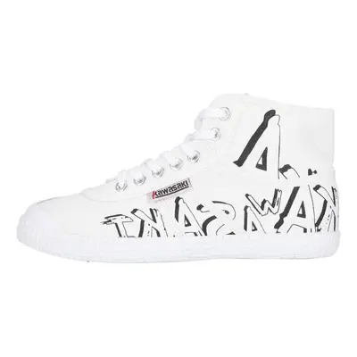 Kawasaki Graffiti Canvas Boot K202415-ES 1002 White Bílá