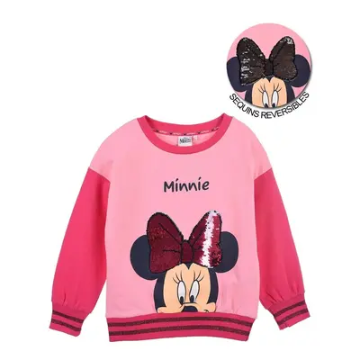 TEAM HEROES SWEAT MINNIE MOUSE Růžová