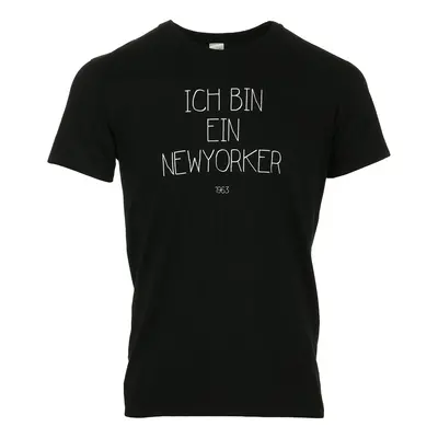 Civissum Ich Bin Ein Newyorker Tee Černá