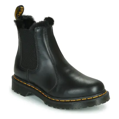 Dr. Martens 2976 LEONORE DARK GREY ATLAS Černá