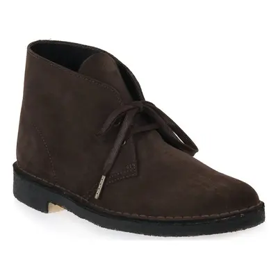 Clarks DESERT BOOT BROWN Hnědá