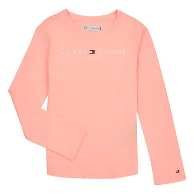 Tommy Hilfiger ESSENTIAL TEE L/S Růžová