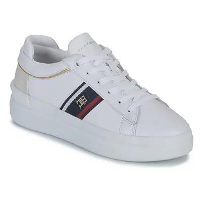 Tommy Hilfiger CORP WEBBING COURT SNEAKER Bílá