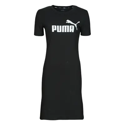 Puma ESS SLIM TEE DRESS Černá